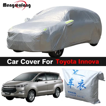 Открит Automobile Калъф За Toyota Innova MPV Закрит Анти-UV Козирка Сняг Вали Защита От Лед Прахоустойчив Калъф