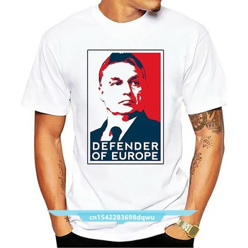 Тениска V. Orban Унгария Унгарн Будапеща Гренце Европа Забавно 2018 Последната Мъжка Тениска Модна Тениска с Надпис