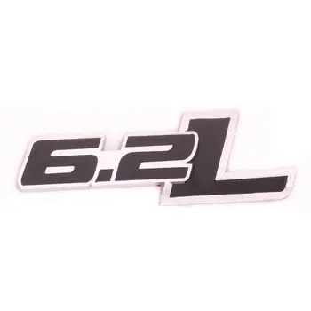 Черна 6.2 L Граница на Алуминиева Залепваща Стикер Автомобилна Емблема на Автомобилни стикери За focus 2 F150 bmw e36 toyota corolla Camaro 2014